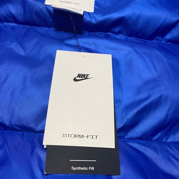 Nike Sportswear Storm-FIT Windrunner Puffer Blue Jacket DR9605-480 Mens size L - Picture 8 of 9
